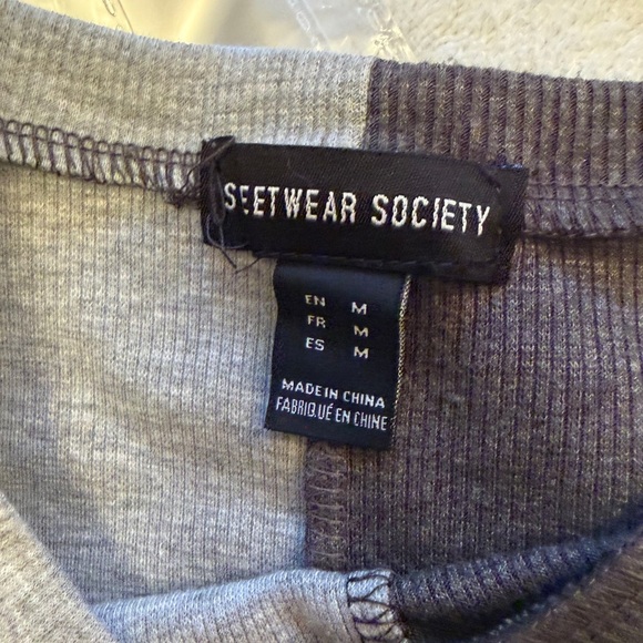 Streetwear Society Graphic Pullover Long Sleeves Gray/Green-Size Small - Picture 5 of 6